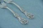 2 Reed & Barton Francis I Sterling Silver 6-1/8" Salad Fork Old Mark H Monogram — photo 4