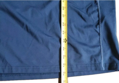 Kappa Shirt Mens Size M/L Blue Workout Performance Gym Stretch Training *READ* - Picture 5 of 7