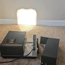 Sears Easi-Load M33 Desktop Slide Projector 2x2 Slides - TESTED AND WORKS 