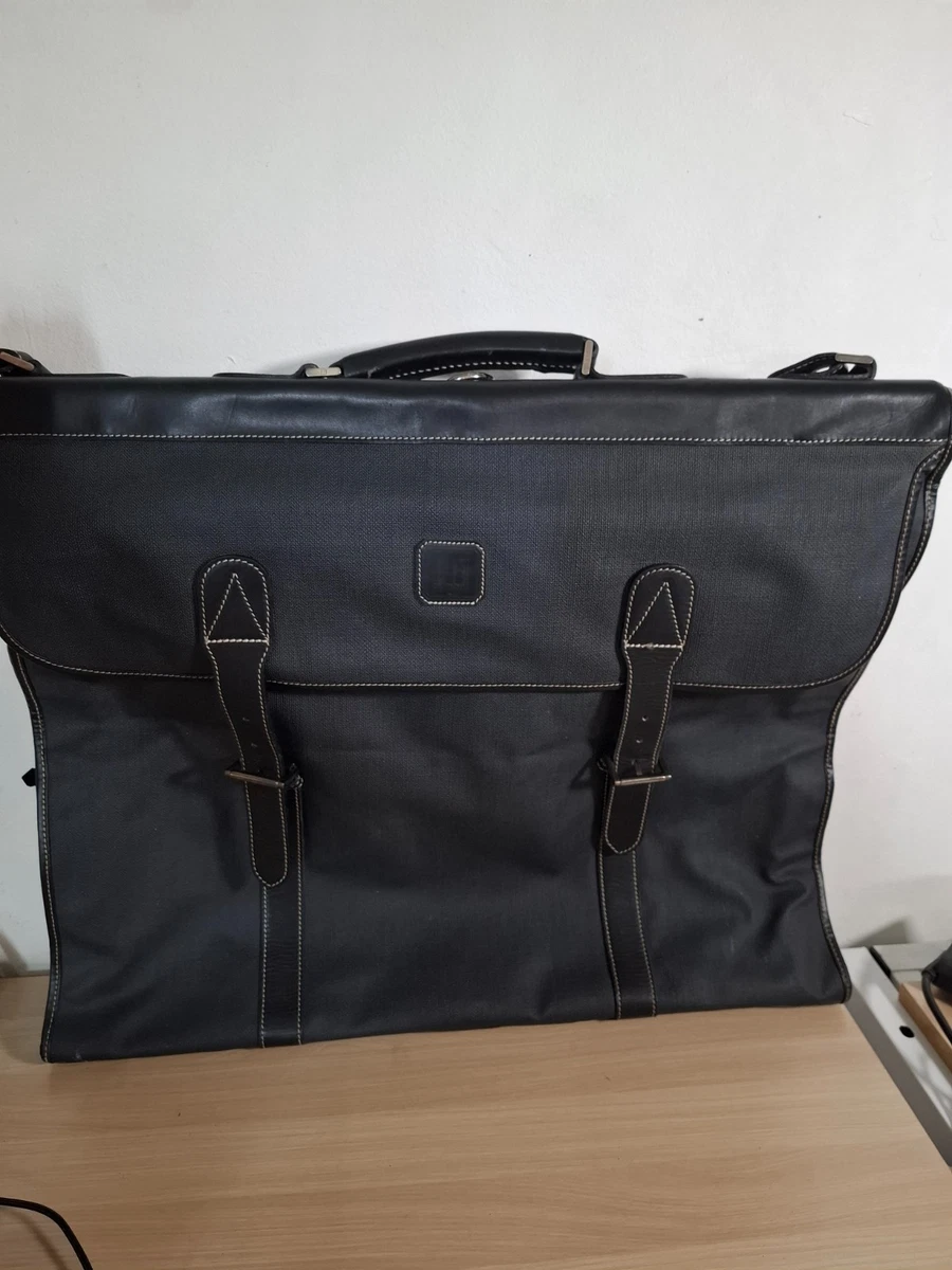 Set 3 Sacchetti Porta Abiti Da Viaggio Your Bags, 137 Cm, Nero Con Finestra
