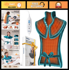 Large Electric Heating Pad for Neck  Back Pain Relief, 24"x33", Fast Heating, W