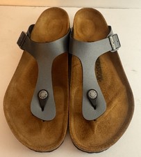 Birkenstock Thong Slip On, Gizeh Women’s, Onyx, Size EU 42 US 11