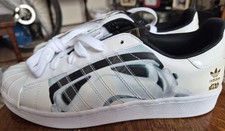 Adidas Star Wars Stormtrooper Superstars Uk 6.5 Rare