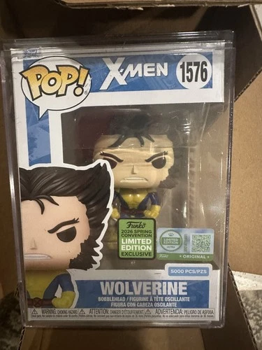 Funko Pop! ECCC Exclusive Wolverine Classic Unmasked with Pop! Protector LE 5000