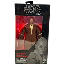 Star Wars Black Series Mace Windu 6  Action Figure AOTC 2018 Hasbro New Sealed