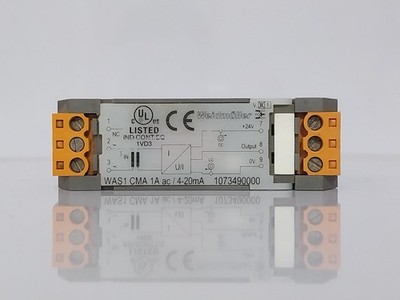 WEIDMULLER WAS1 CMA 1A AC CURRENT MONITORING TRANSDUCER 1073490000 FREE SHIP