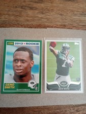 2013 Topps Score Geno Smith Rookie Throwing (RC) New York Jets Both