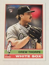 DREW THORPE RC 2025 Topps Heritage #334 White Sox