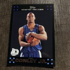 2007-08 TOPPS MIKE CONLEY Black Border RC MEMPHIS GRIZZLIES #114 NM-MT