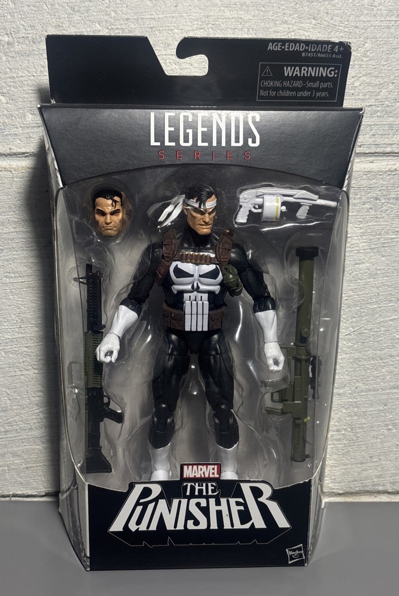 ハズブロ　マーベルレジェンド　marvellegend パニッシャー Amazon.com: Marvel 6-inch Legends Series Punisher : Toys & Games