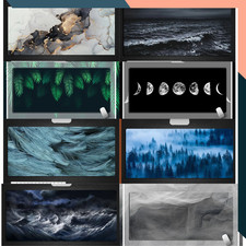 Nature Abstract Gaming Mouse Pad XXL Large Desk Mat Extended Non Slip Stitched