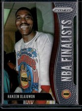 2019-20 Panini Prizm #10 Hakeem Olajuwon NBA Finalists