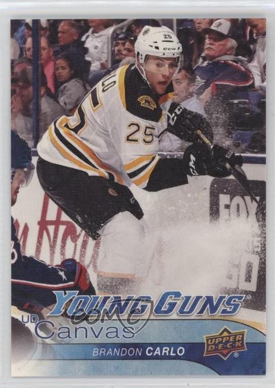 2016-17 Upper Deck UD Canvas Young Guns Brandon Carlo #C97 Rookie RC 06rp