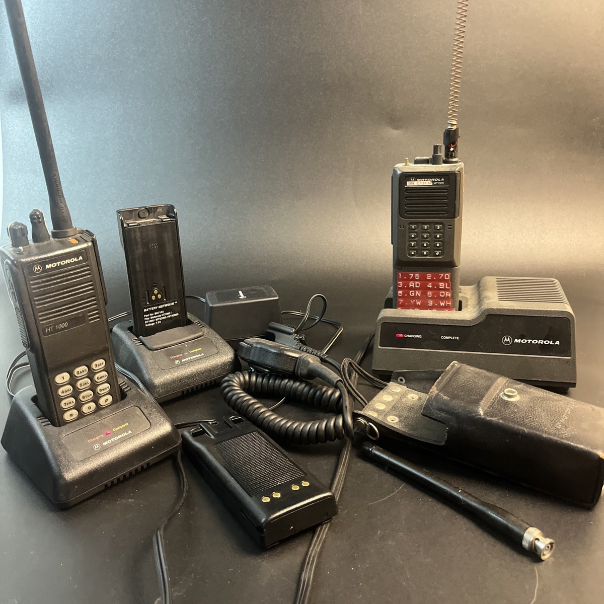 Vhbw Batterie Compatible Avec Motorola P200, MTX1000, MTX888, MTX900, P210, MTX800, MT1000, HT800, HT600 Radio Talkie-walkie (1200mAh, 9,6V, NiMH