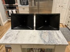 Vintage Cerwin-Vega V30D Horn 16.5” X 11.5” Composite 7/8” Opening Pair Video