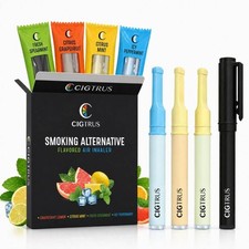 Cigtrus Quit Smoking Aid Smokeless Inhaler Habit Replacement 4 Flavor 1 Each