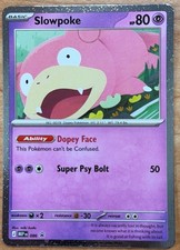 Slowpoke MEP 086 Black Star Promo Pitch Black Cosmos Holo Pokemon Card NM