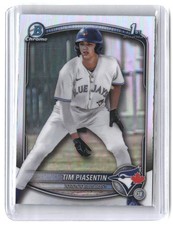 Tim Piasentin 2025 Bowman Draft Chrome Refractor