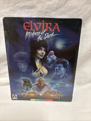 Elvira Mistress Of The Dark [1988] (Blu-ray, 2021) SteelBook Arrow new Sealed