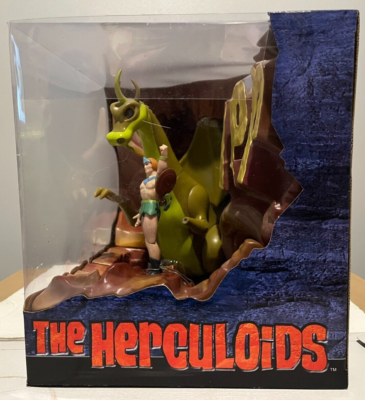 The Herculoids Diorama 3 Box Figure Set - Hanna Barbera - Toynami