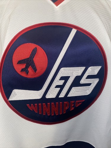 Winnipeg Jets Heritage Classic Mark Stuart Team Issued Authentic Reebok Jersey - Picture 2 of 20