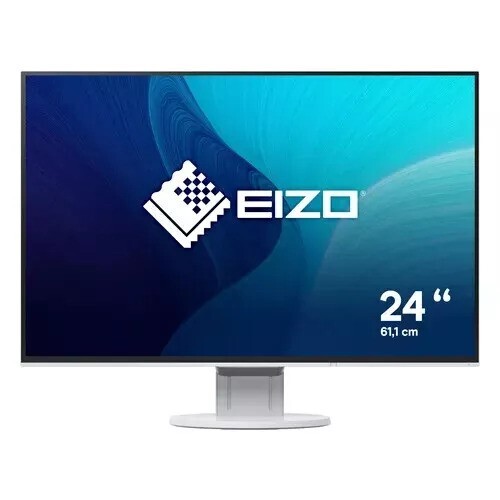EIZO FlexScan EV2455-GY 24 Zoll Ultra-Slim Monitor Grau HDMI DVI VGA – Gebraucht - Bild 1 von 1