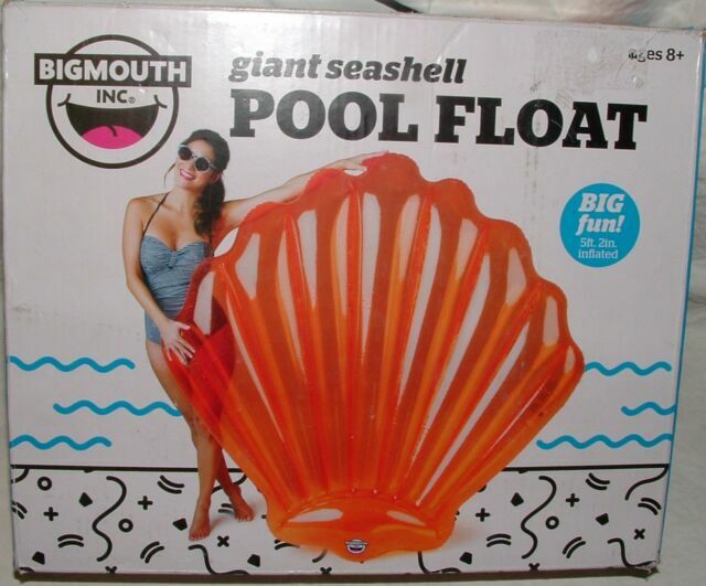 giant seashell pool float
