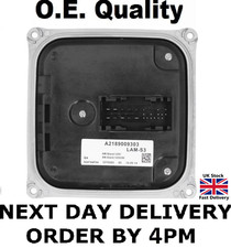 Mercedes A W176 CLA C117 Xenon Headlight LED DRL Control Module Unit A2189009303