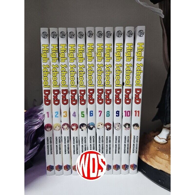 HIGHSCHOOL D X D Vol.1-11 Set Complete Manga Comic HIROJI MISHIMA from Japan