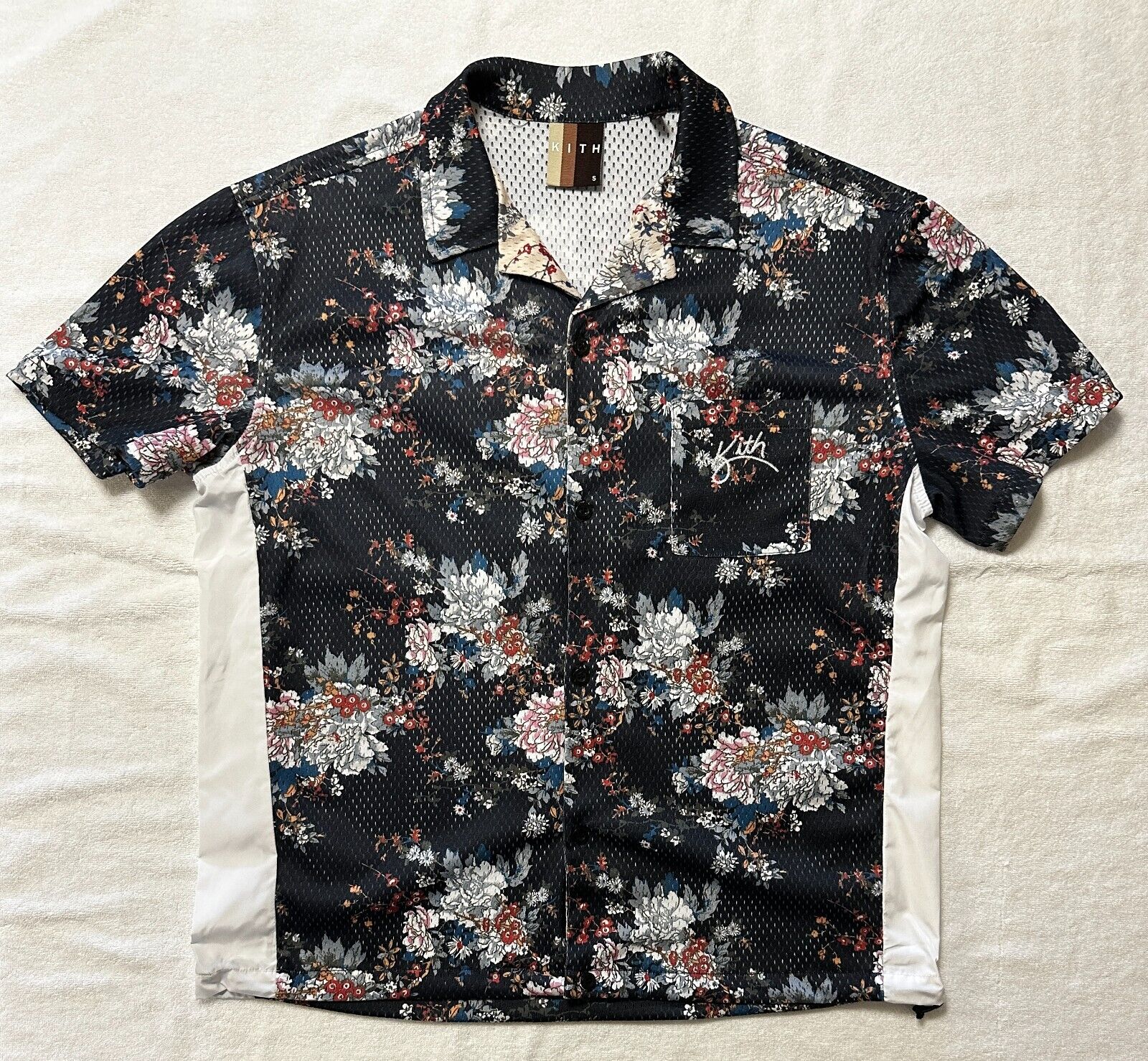 Floral Panel Camp Shirt Kith