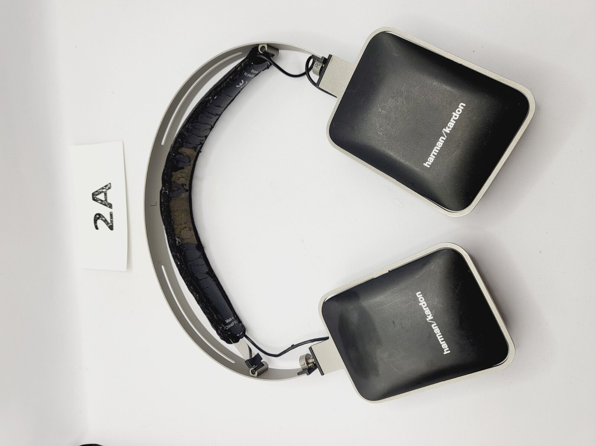 harman/kardon CL Headband Headphones - Silver/Black | eBay