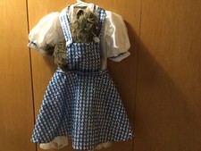 RUBIE  S COSTUME CO., WIZARD OF OZ DOROTHY SEQUIN COSTUME  TOTO, CHILD SIZE 4