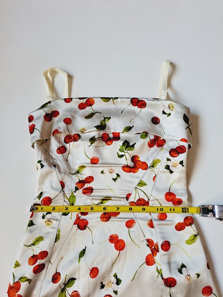 Dolce & Gabbana チェリープリント ドレス Dolce & Gabbana チェリープリント ドレス レッド | Lyst