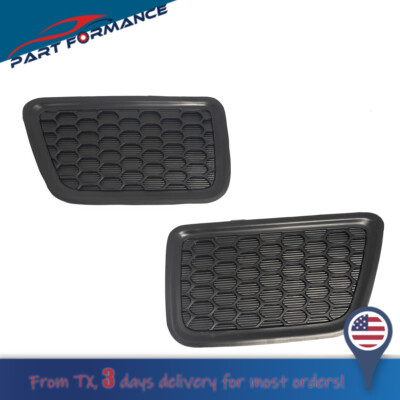 2pcs (LH&RH) Grille Tow Insert Bezel Set 68143099AC Brand New