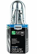 Reese Towpower Dual-Fit Fas-Lok Coupler Fits 2" Balls 3500lb Capacity #7004720