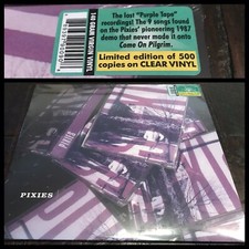 PIXIES The Purple Tape LP Clear Vinyl 500 SEALED-Breeders Black Francis Martinis