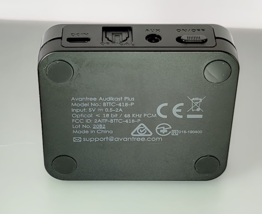Avantree Bluetooth Transmitter Audikast Plus | STEG-Electronics.ch