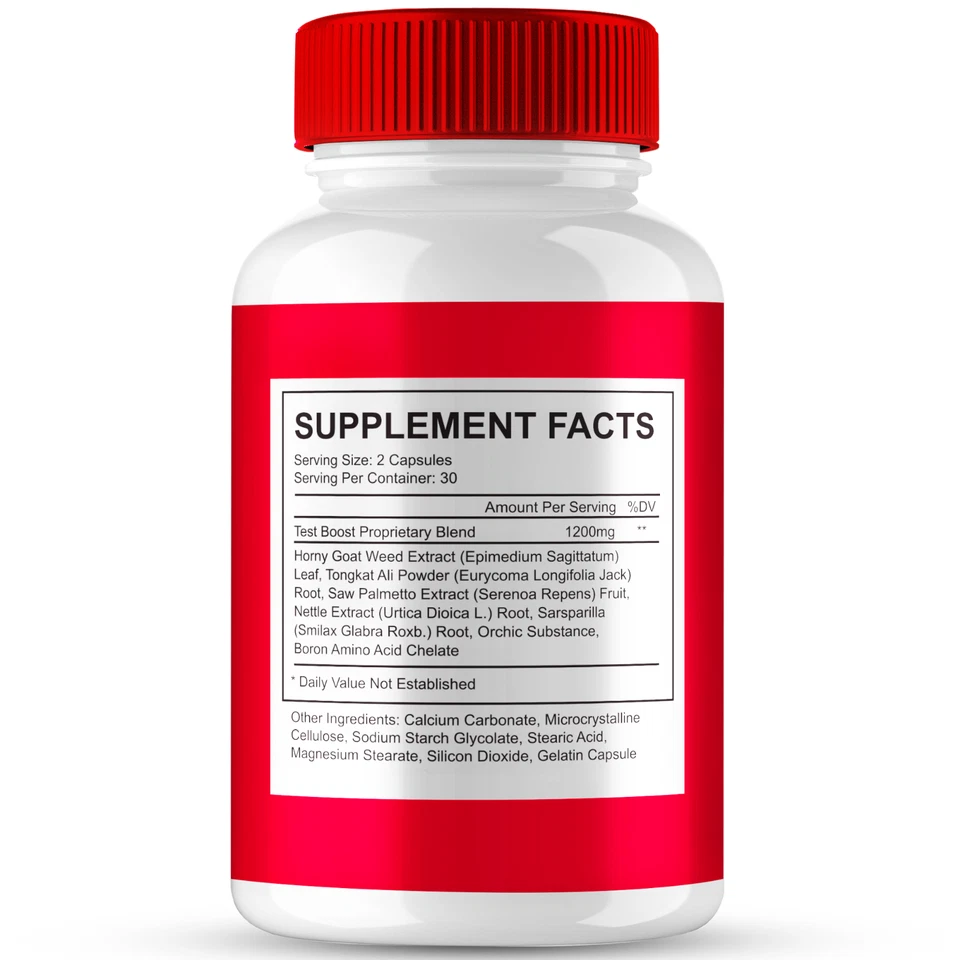 (5 упаковок) Таблетки Ereforce для мужчин, Advanced Ere Force для поддержки мужского здоровья - Изображение 2 из 3