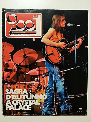 CIAO 2001 39-1972 YES-MONTREUX JAZZ FESTIVAL-JONI MITCHELL-BATTIATO-KORNER