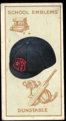 Tabakkarte, Carreras, Schulembleme, 1929, Ashton Grammer, #17