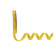 Yellow Satin Ribbon 1/2 Inch Silk Ribbon Wedding Gift Hair Craft Party 50 Yards