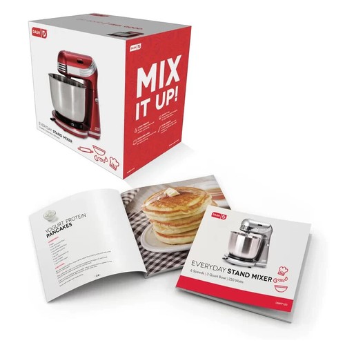 Red Dash Mixer 6 Geschwindigkeiten 2,5 Quart Standmixer - Bild 4 von 7