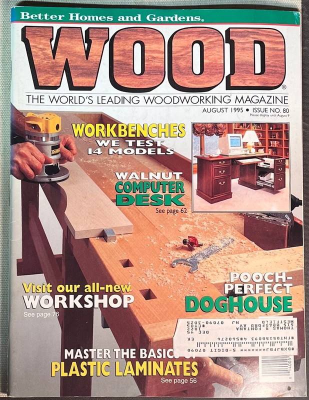 Vintage Wood Magazine : August  1995  # 80
