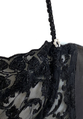 Dior lingerie layer ディオール　Y2k DIOR トップス Vintage 90s y2K Christian Dior Bustier Top Crop Cami Lace Babydoll