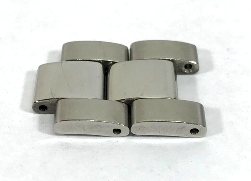 Authentic Rolex Oyster Bracelet 2 Links 15.8MM Stainless Steel Datejust / 6.0g - Picture 2 of 7