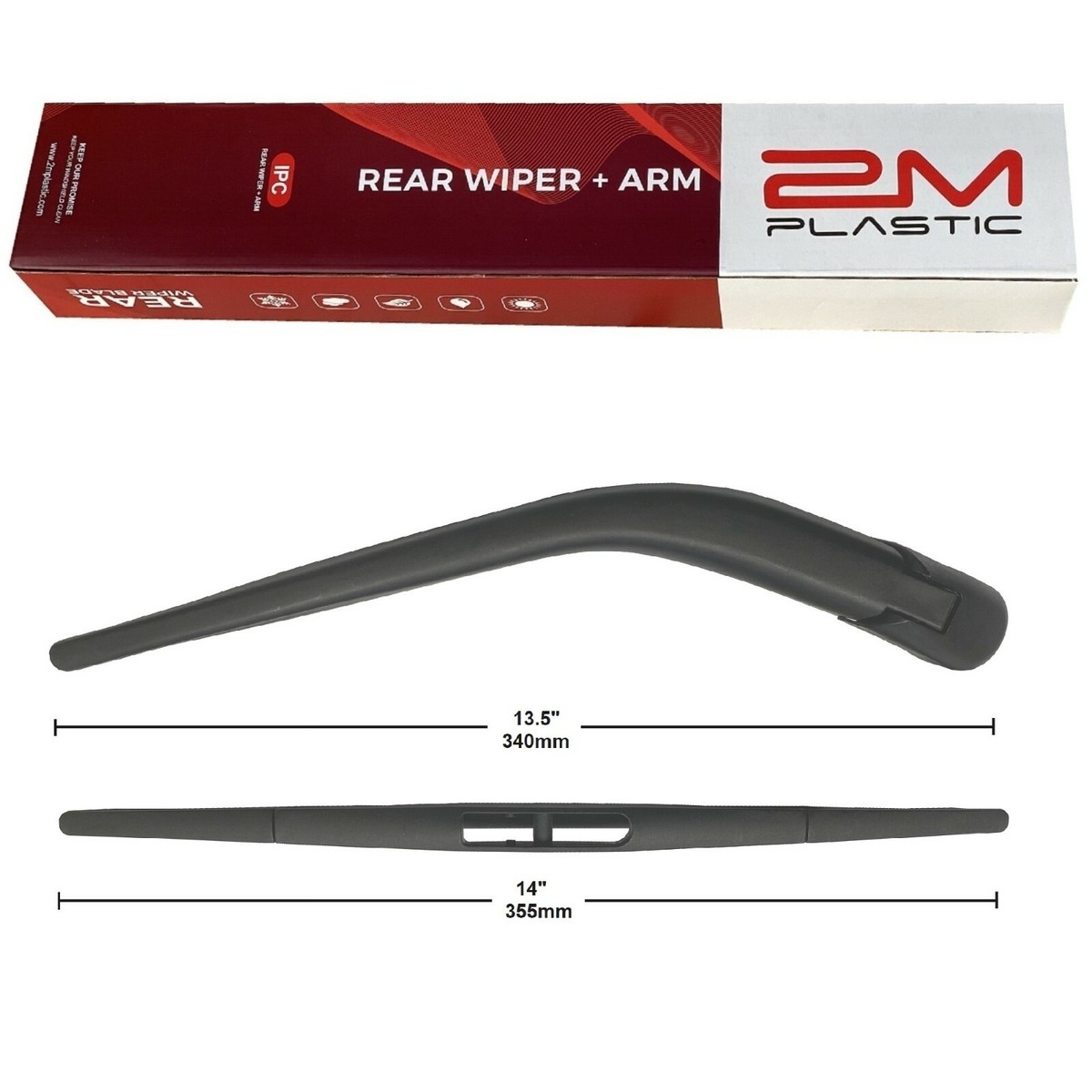 Rear Wiper Arm Blade For Honda FIT 2015-2020 76720-T5A-003 OEM