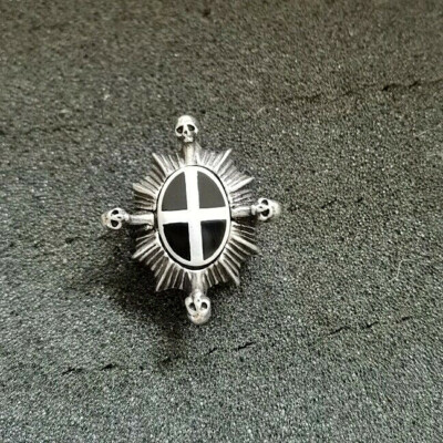 Saint Ankou'S Shield Ring Zinn R159 Alchemy Gothic