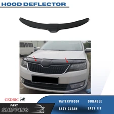 Hood Deflector Guard | Front Bug Shield Compatible for Škoda Rapid 2012-2019