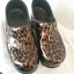 multi colored dansko clogs