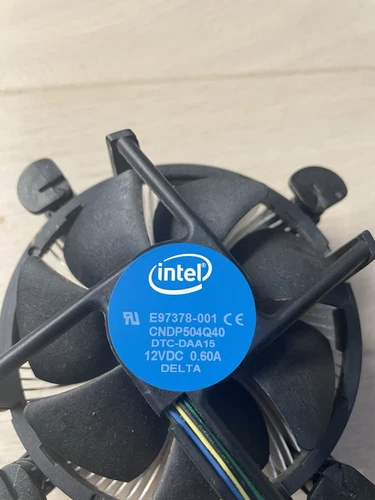Intel E97378-001 - Lga1155/1156 Aluminum/Copper CPU Heatsink Fan - Black 